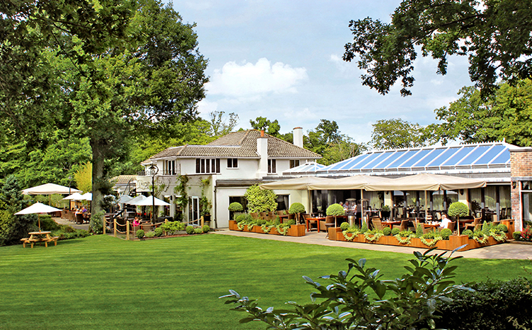 The Glass House Restaurant at Wickwoods, West Sussex