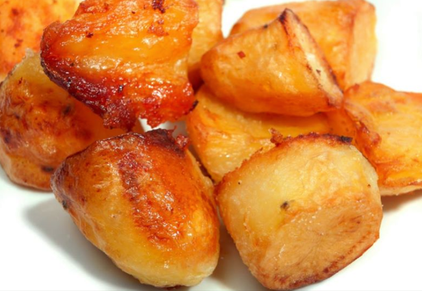 Crispy succulent roast potatoes