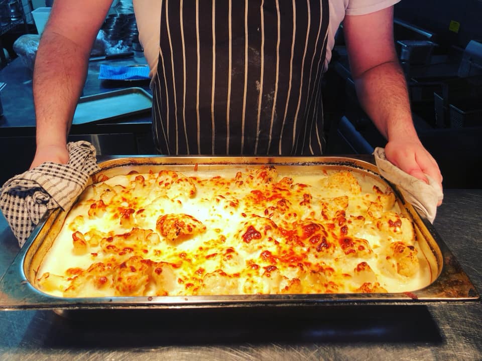 Cauliflower cheese - Best Sunday roast Llansteffan, Carmarthenshire, Wales