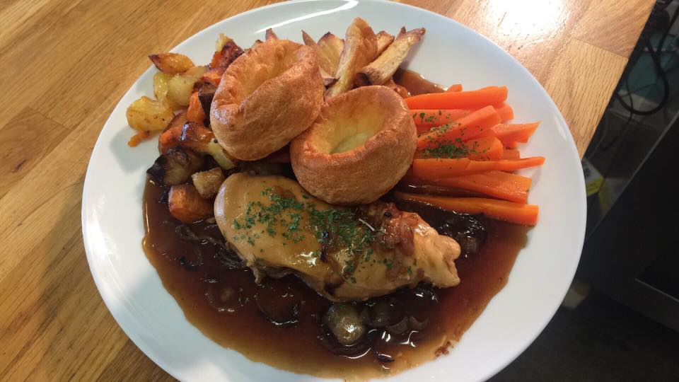 Roast chicken and yorkshire pudding Bognor Regis West Sussex